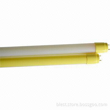 T8 LED Tube, 18W PC Cover, 85 to 265V AC Input Voltage/RoHS Directive-compliant, CE/TUV-certified